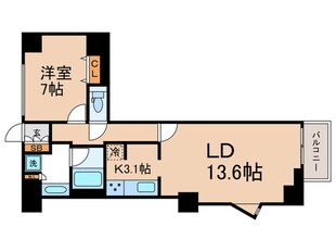 MG目黒駅前の物件間取画像